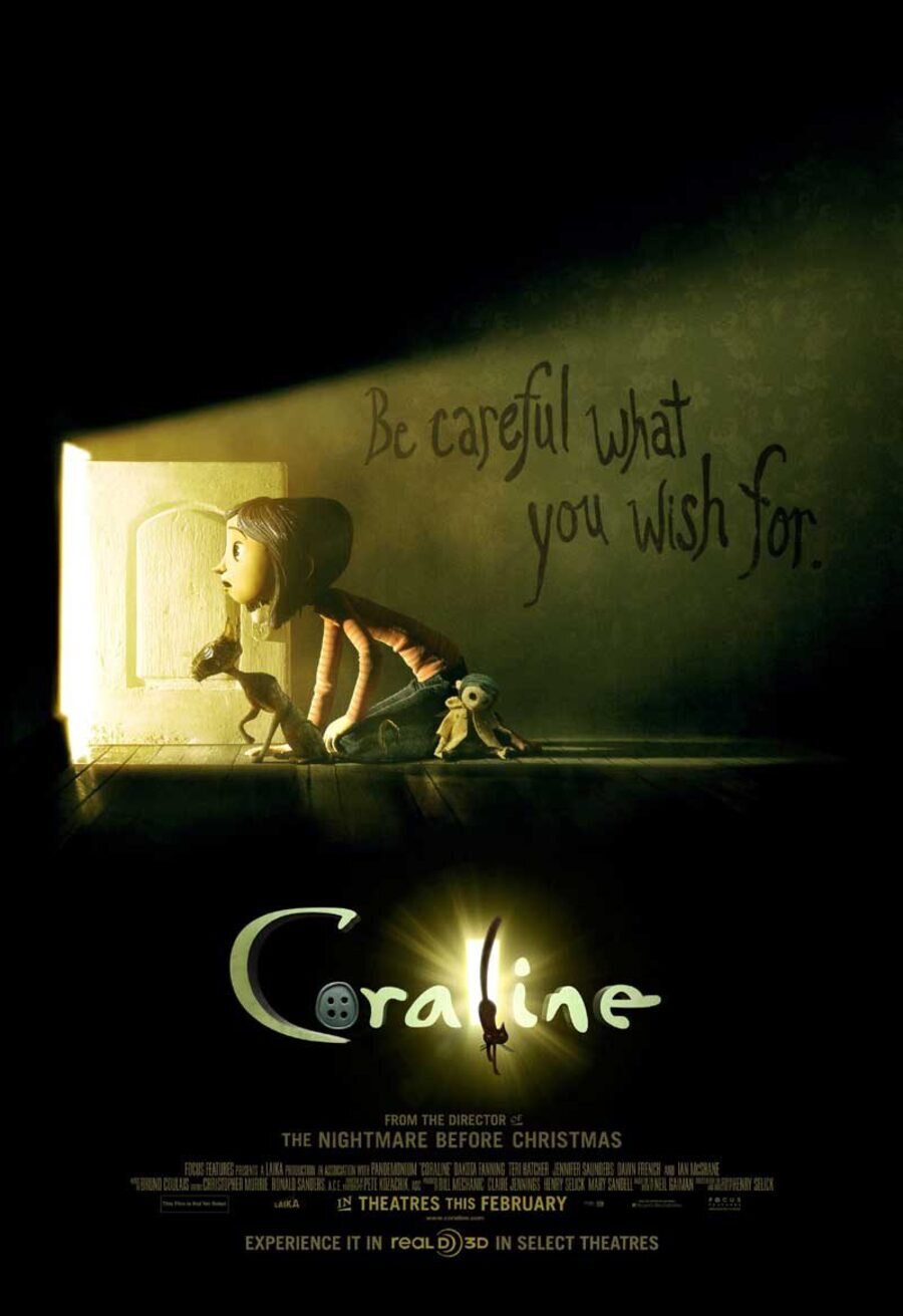 Cartel de Los mundos de Coraline - EEUU