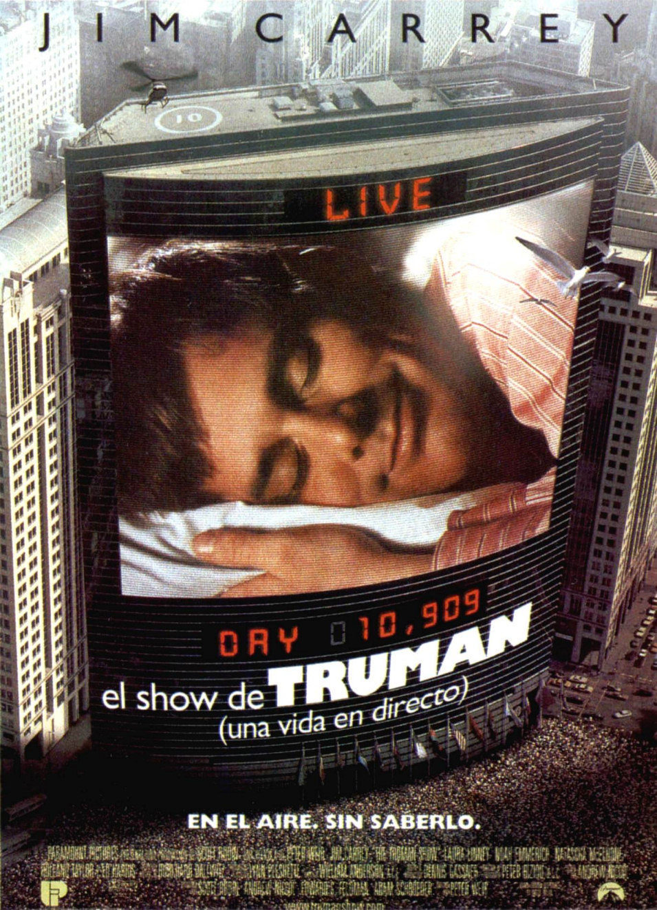 Cartel de El show de Truman - España