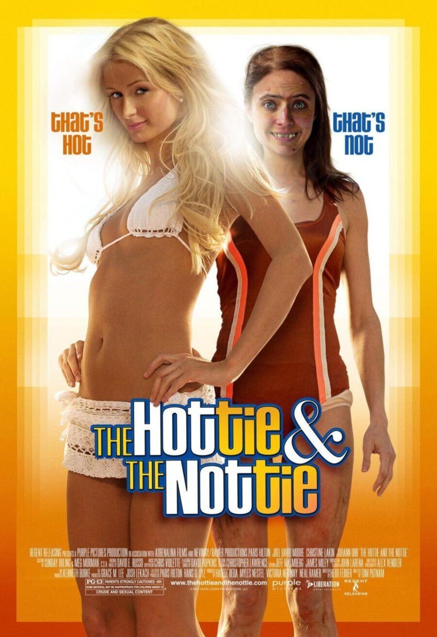 Cartel de The Hottie and the Nottie - Estados Unidos