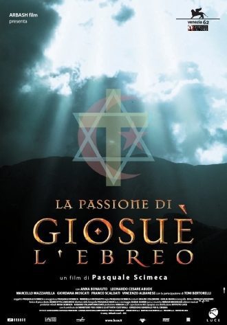 Cartel de La pasión de Josué el hebreo - Italia