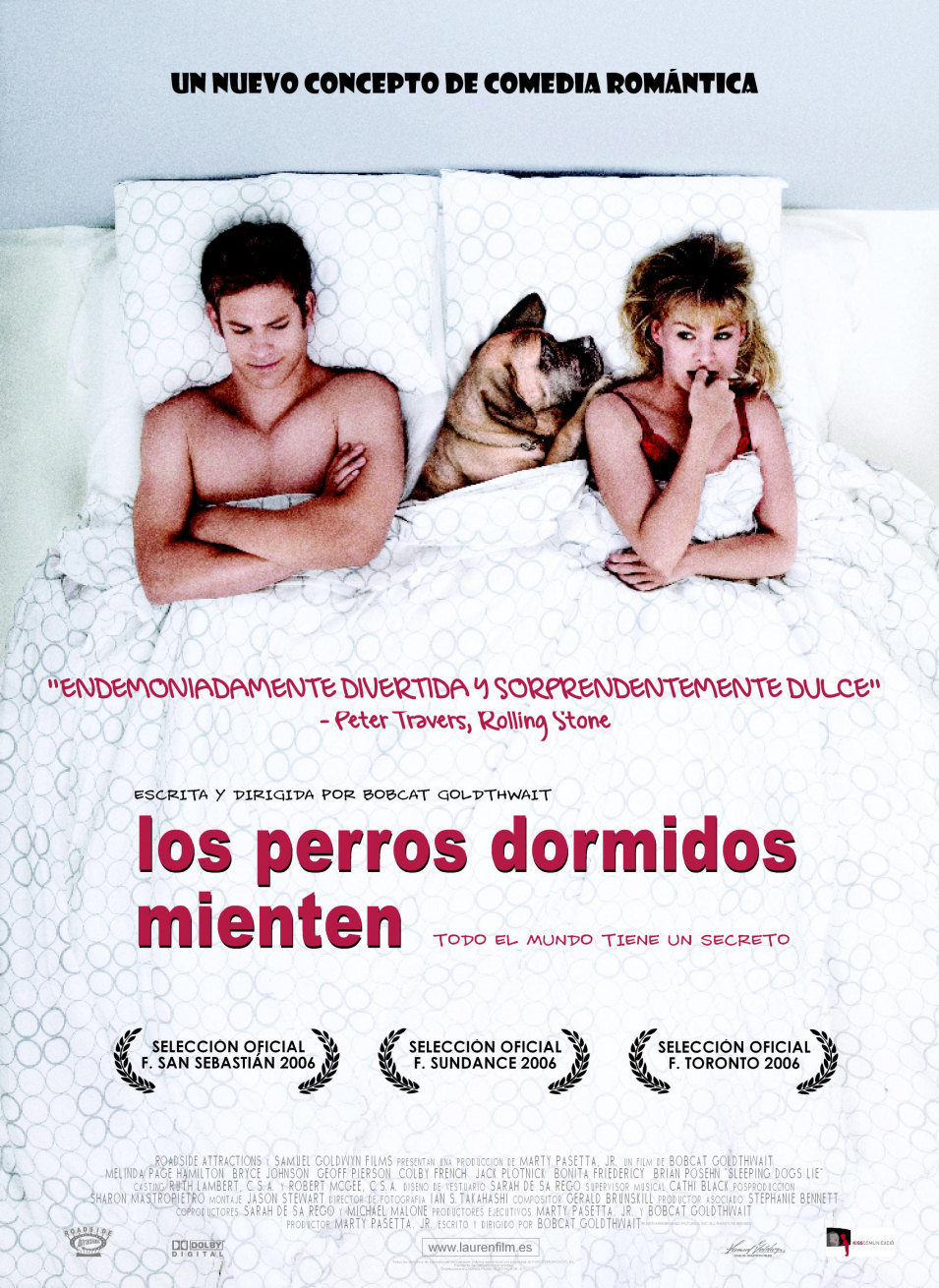 Cartel de Los perros dormidos mienten - España