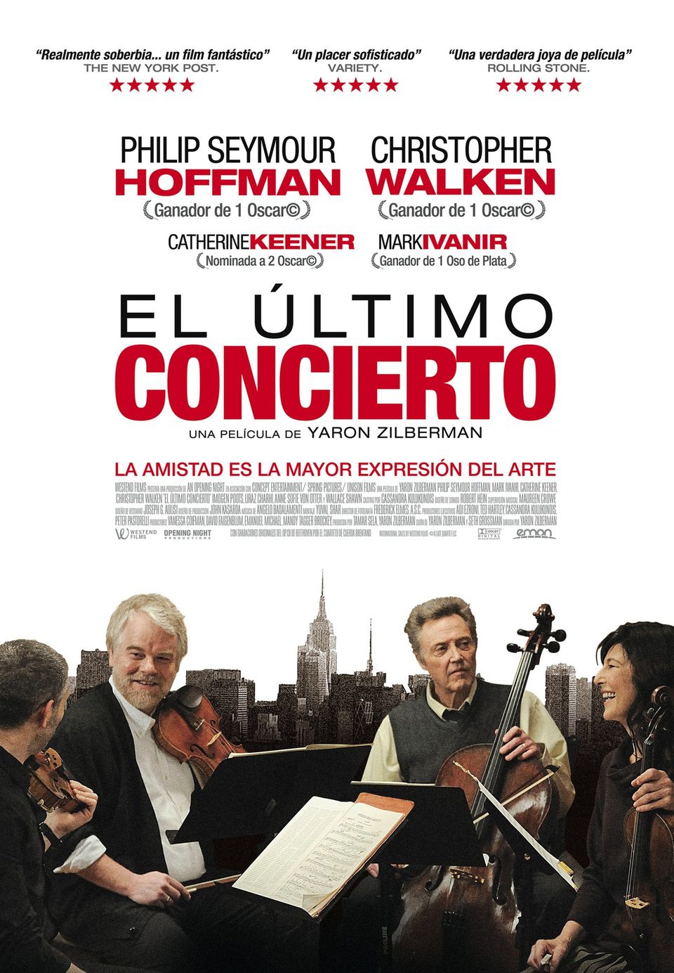 Cartel de El último concierto - España