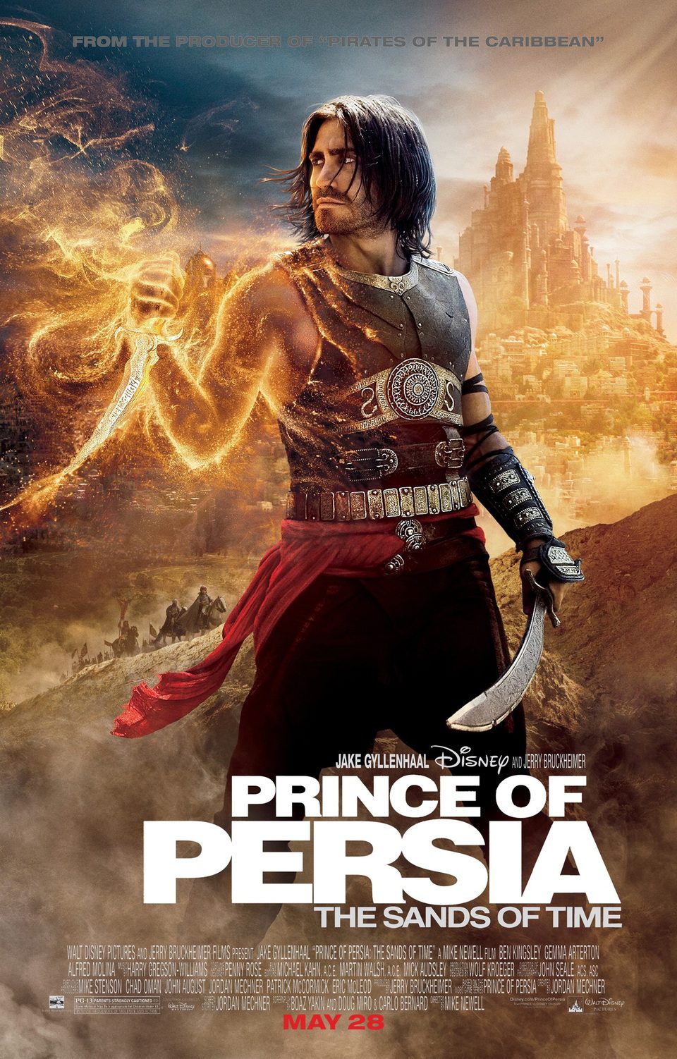 Cartel de Prince of Persia: las arenas del tiempo - Estados Unidos