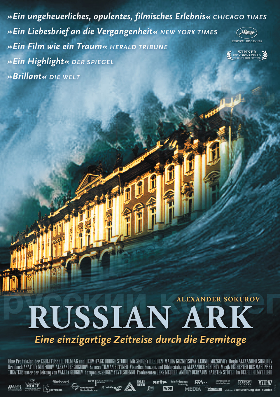 Cartel de El arca rusa - Alemania