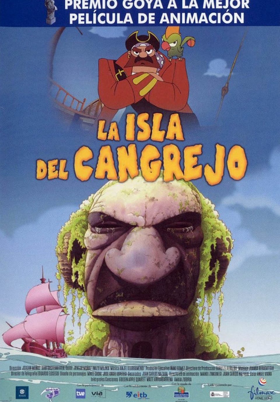 Cartel de La isla del cangrejo - España