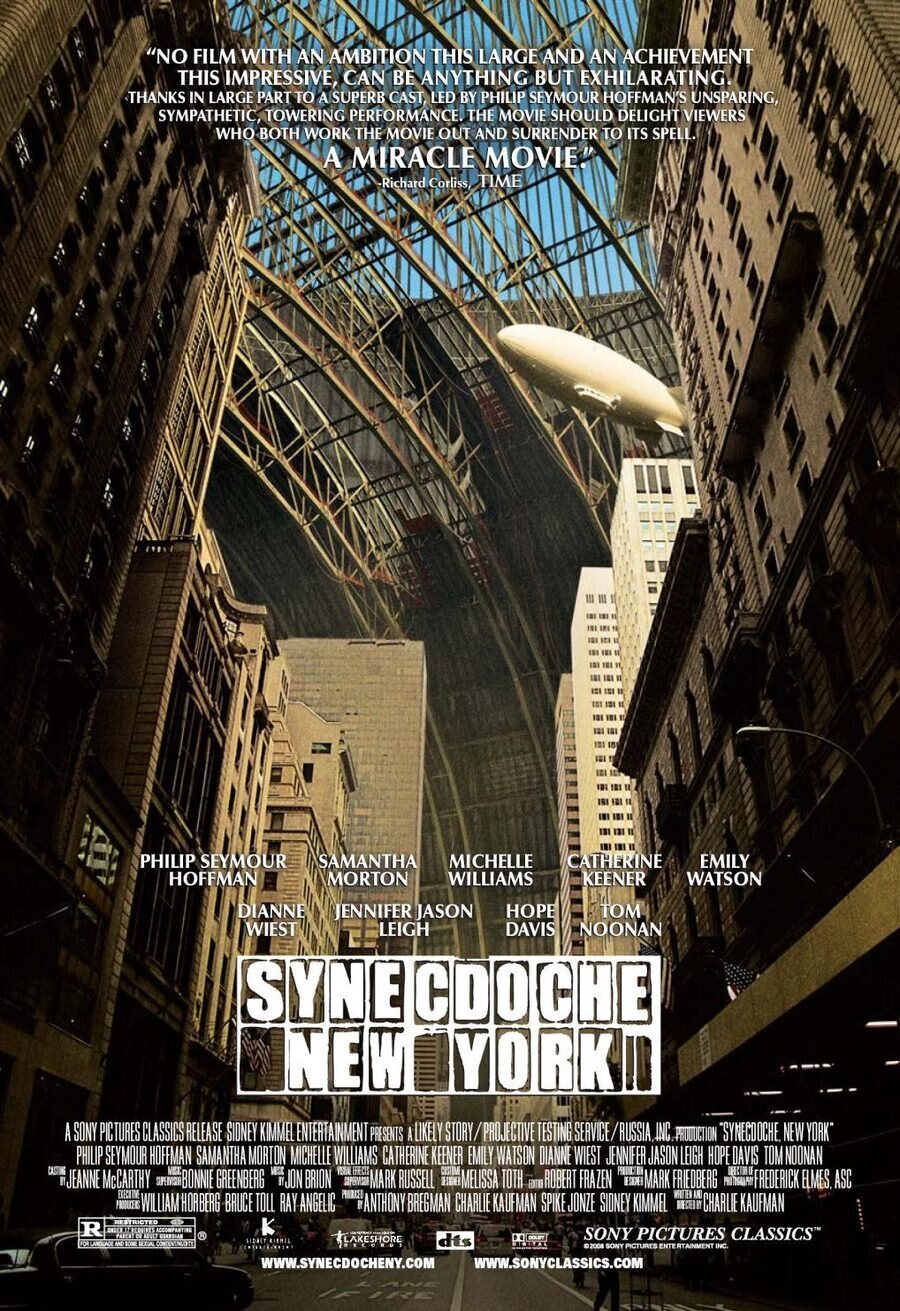 Cartel de Synecdoche, New York - Estados Unidos