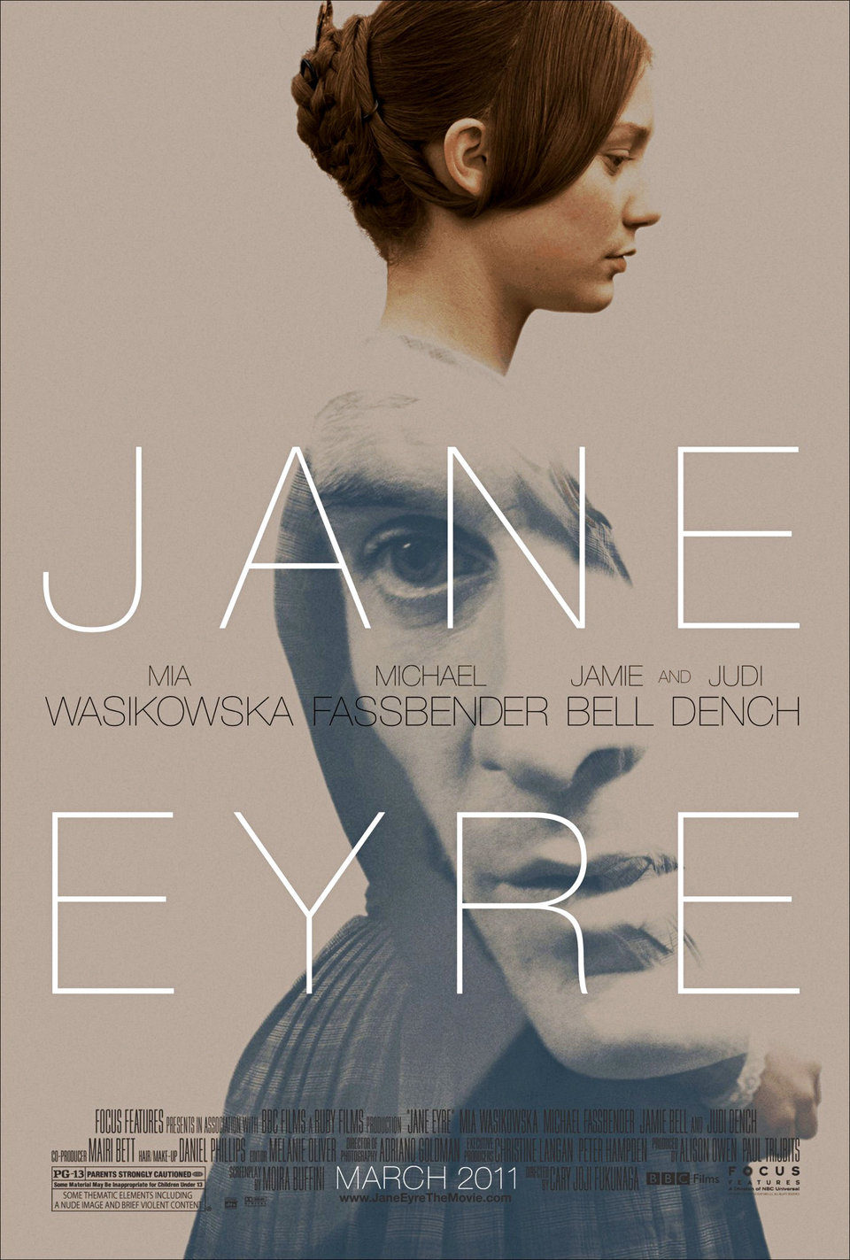 Cartel de Jane Eyre - Reino Unido