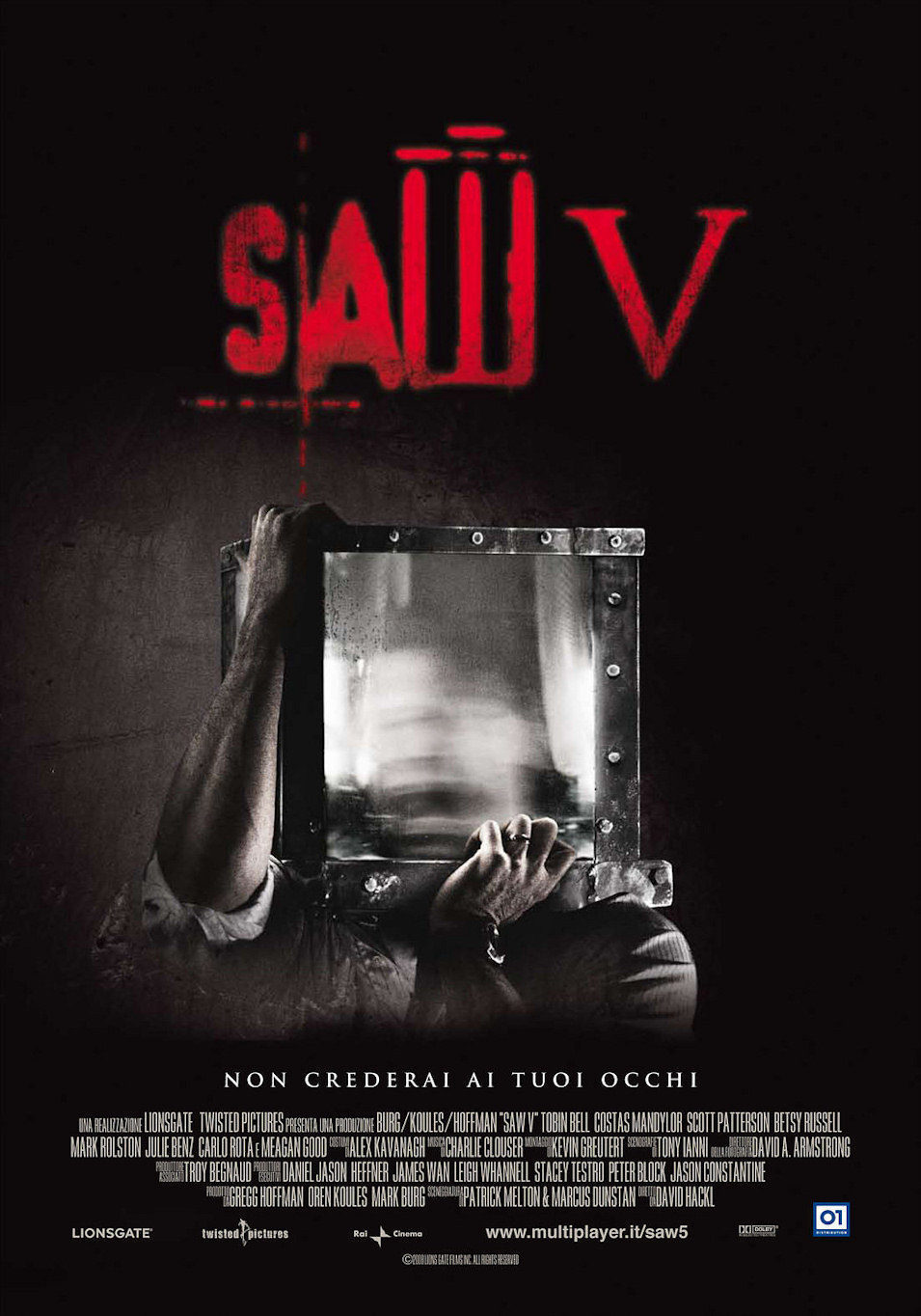 Cartel de Saw V - Italia