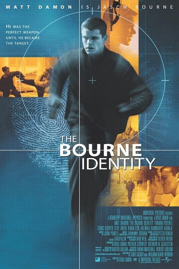 Cartel de El caso Bourne - EEUU