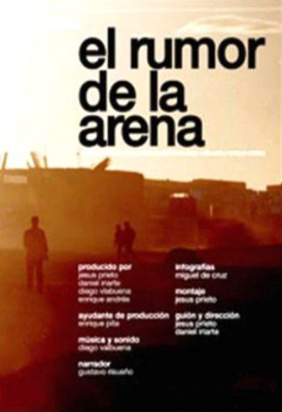 Cartel de El rumor de la arena - España