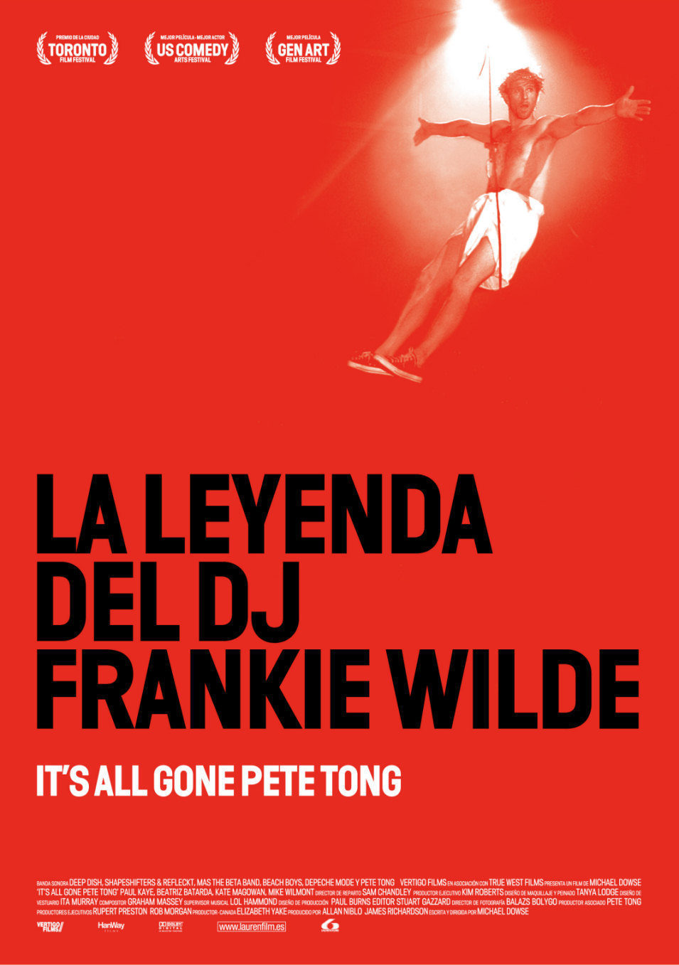 Cartel de La leyenda del DJ Frankie Wilde - España