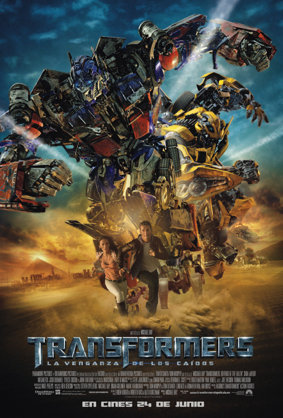 Cartel de Transformers 2: La venganza de los caídos - España