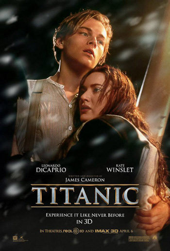 Cartel EEUU 3D de 'Titanic'