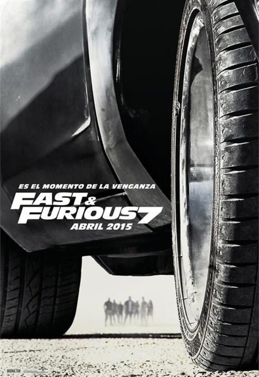 Cartel de Fast & Furious 7 - Teaser España