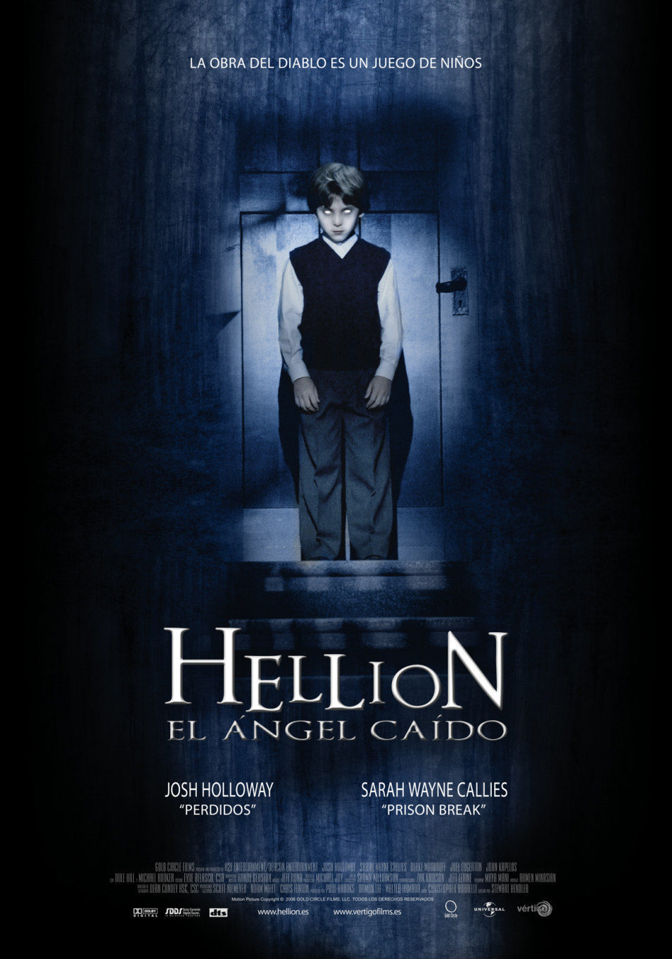 Cartel de Hellion, el ángel caído - España