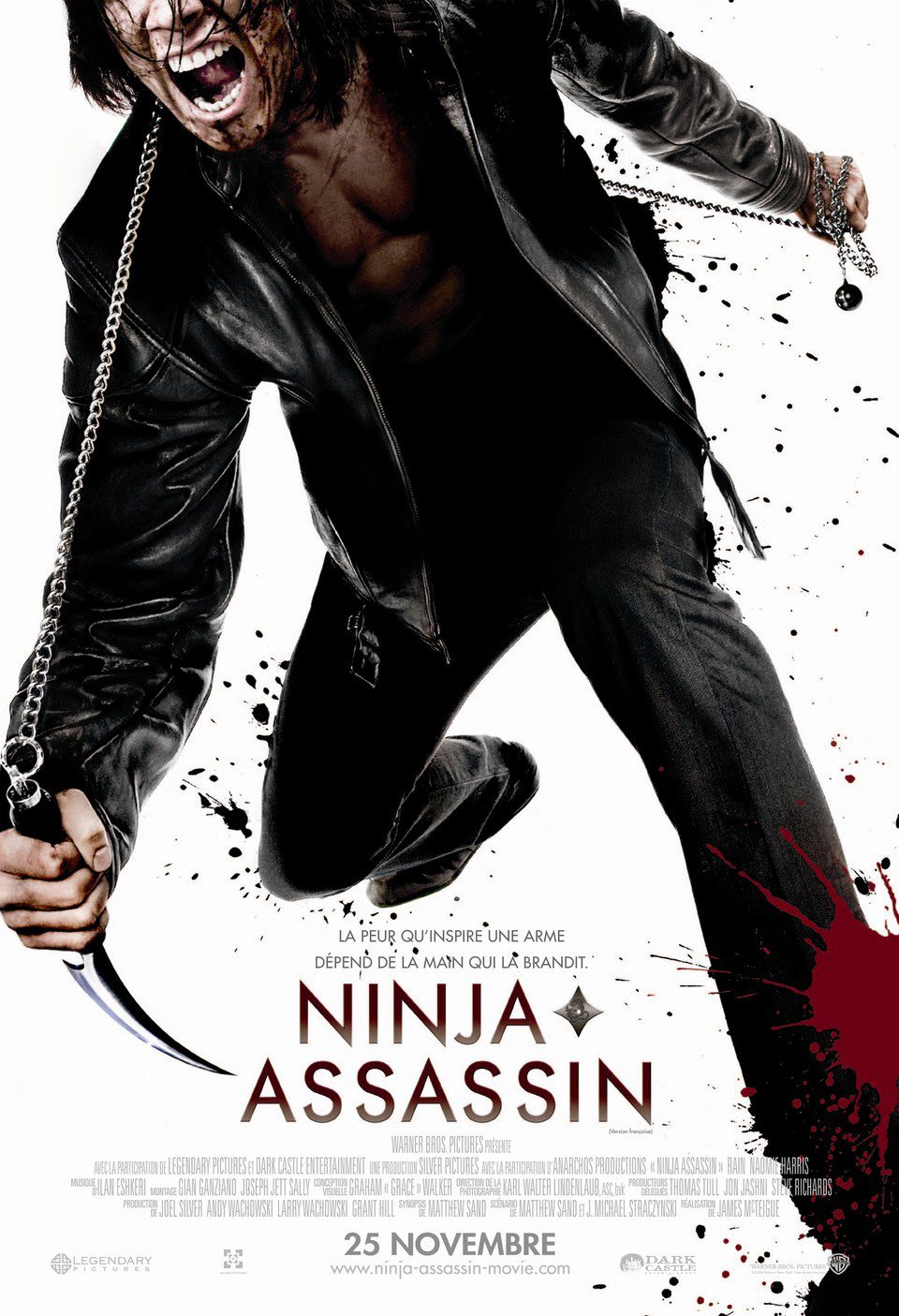Cartel de Ninja Assassin - Francia