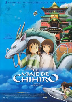 Cartel de El viaje de Chihiro