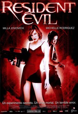 Cartel de Resident Evil