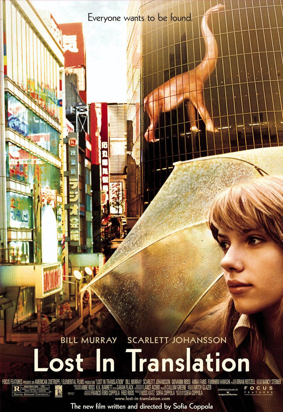 Cartel de Lost in Translation - EEUU