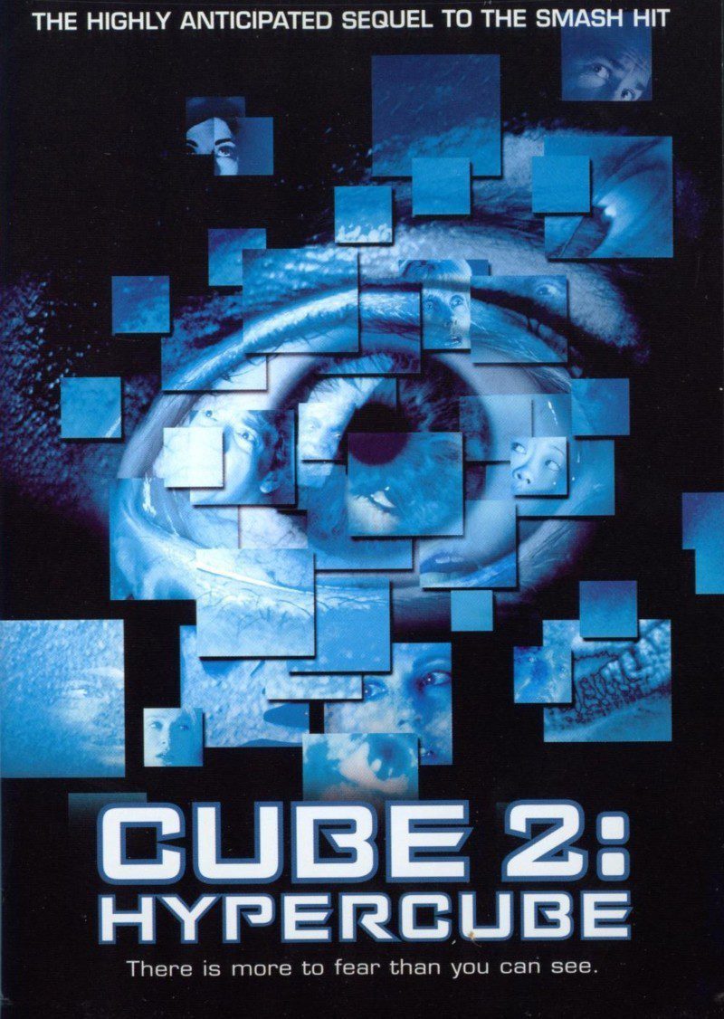 Cartel de Cube 2: Hypercube - Estados Unidos
