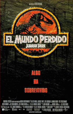 Cartel de El mundo perdido (Jurassic Park)