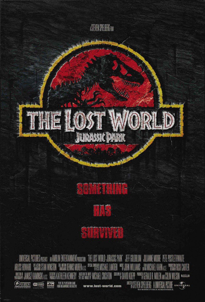 Cartel de El mundo perdido (Jurassic Park) - EEUU