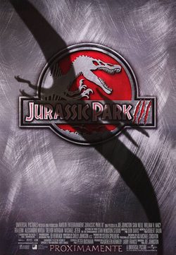 Cartel de Parque Jurásico III