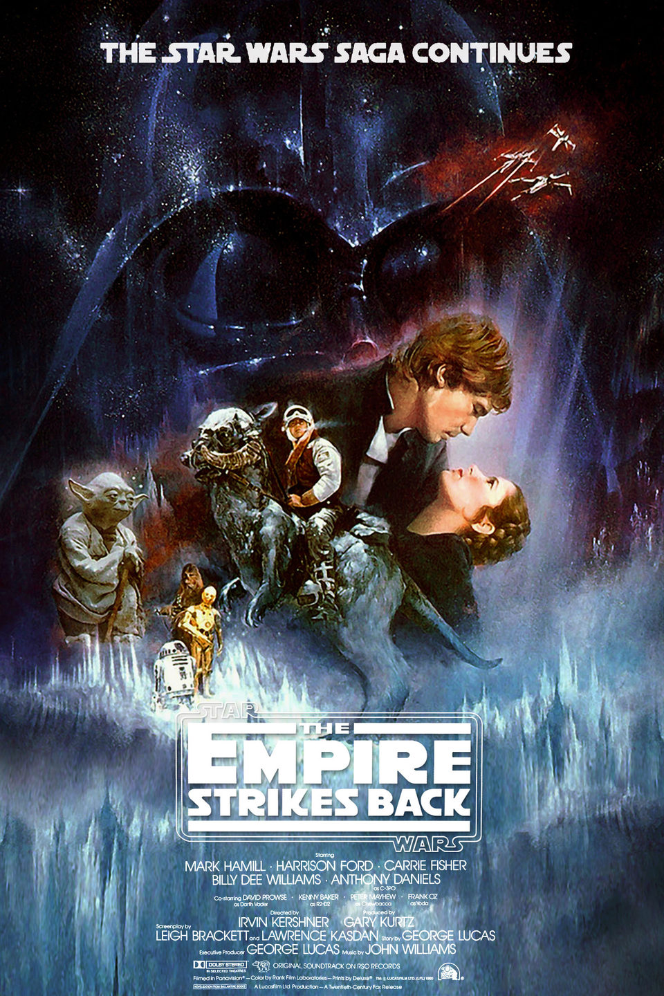 Cartel de Star Wars: Episodio V - El imperio contraataca - EE.UU.