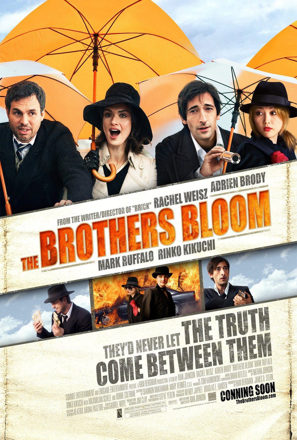 Cartel de The Brothers Bloom - Estados Unidos