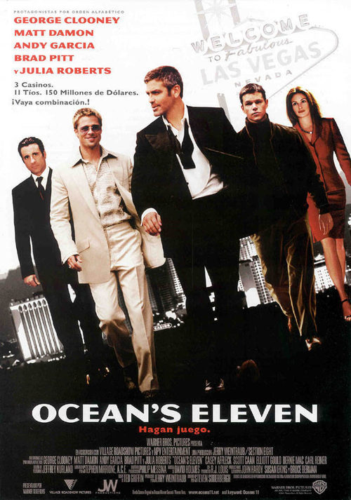 ¿Dónde ver la saga de Ocean's Eleven