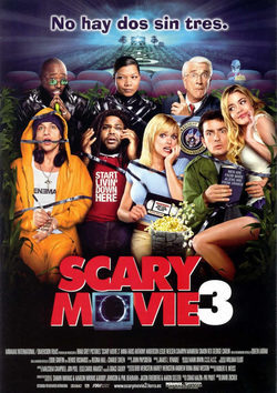 Cartel de Scary Movie 3