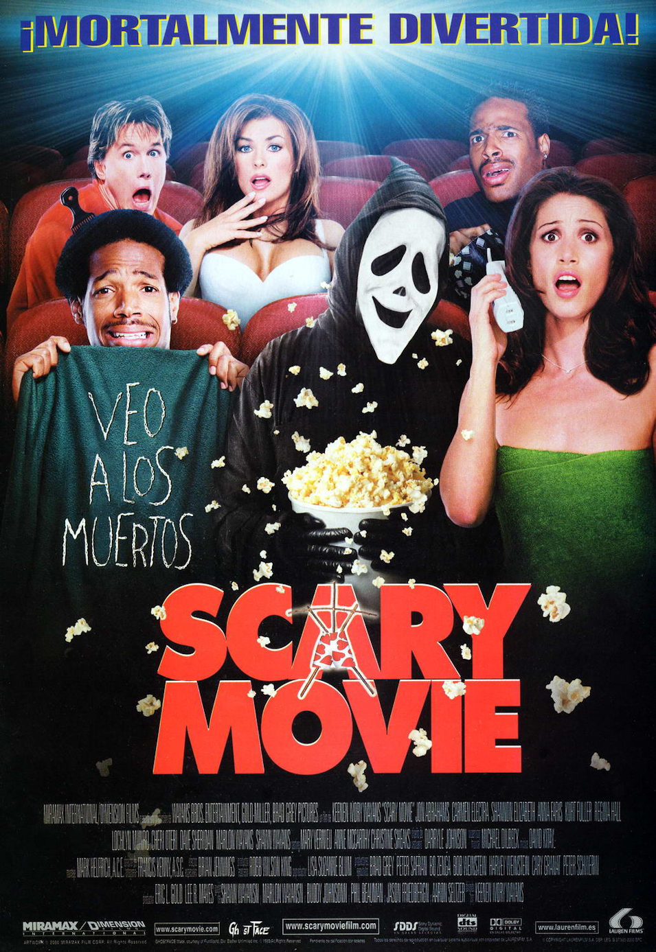 Cartel de Scary Movie - España