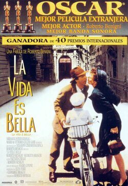 Cartel de La vida es bella