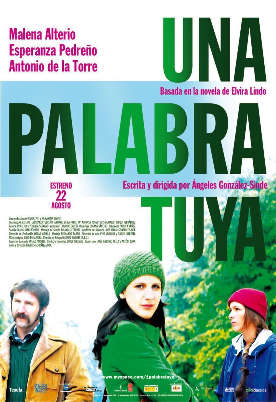 Cartel de Una palabra tuya - España