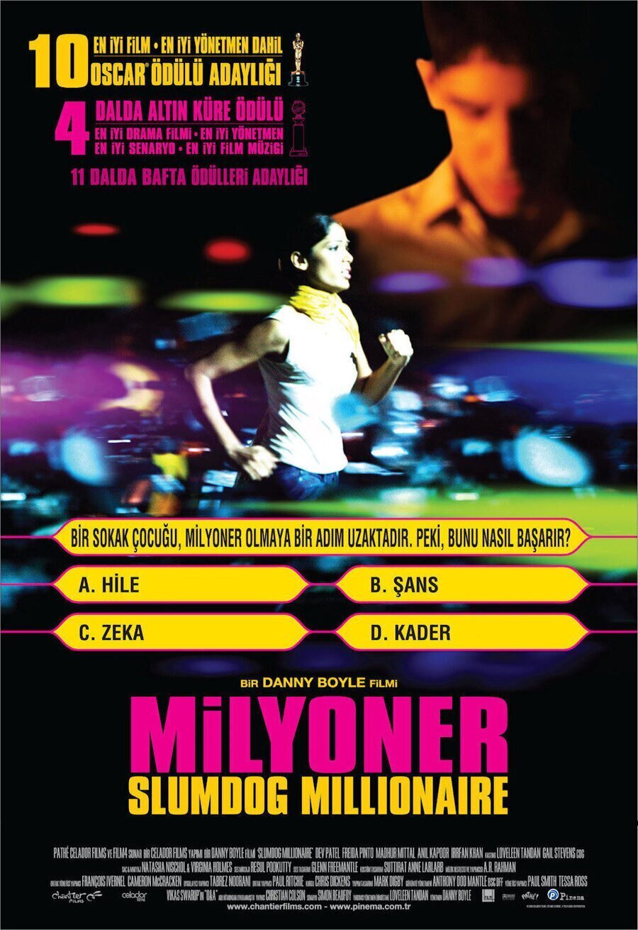 Cartel de Slumdog millionaire - Turquía