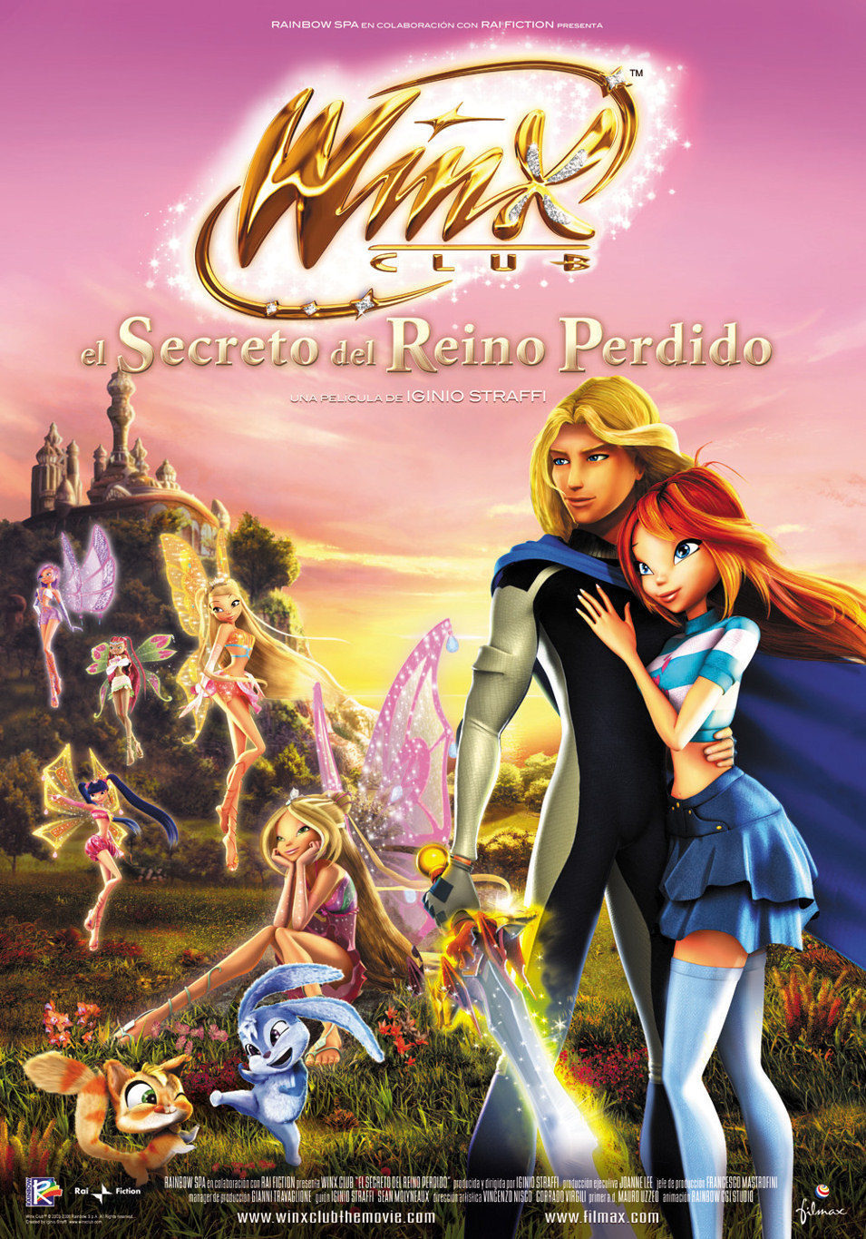 Cartel de Winx: El secreto del reino perdido - España