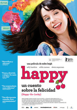 Cartel de Happy: un cuento sobre la felicidad