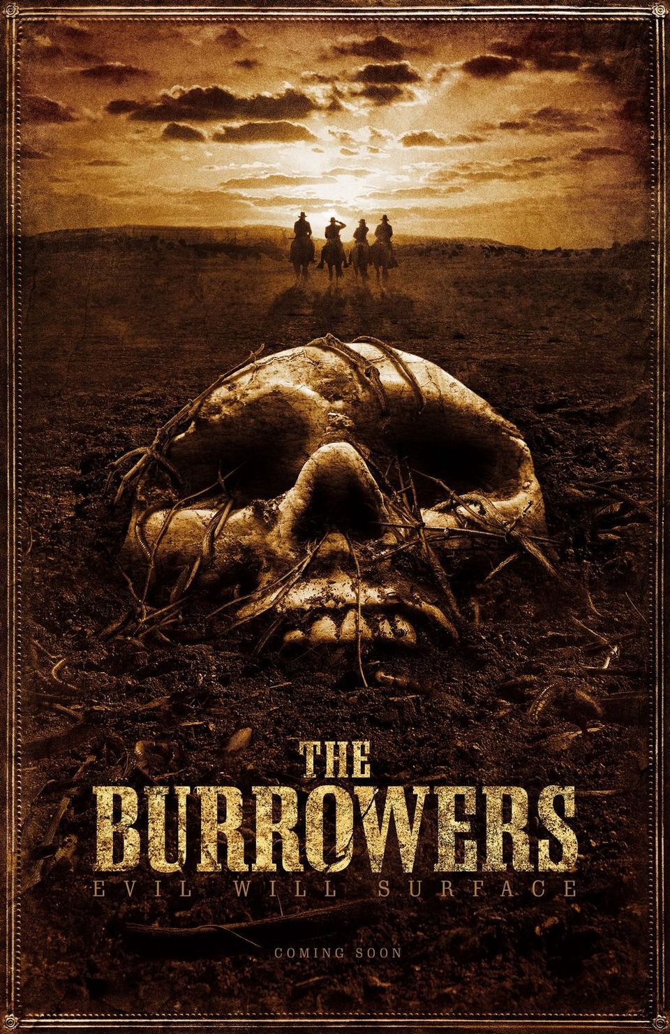 Cartel de The Burrowers - Estados Unidos