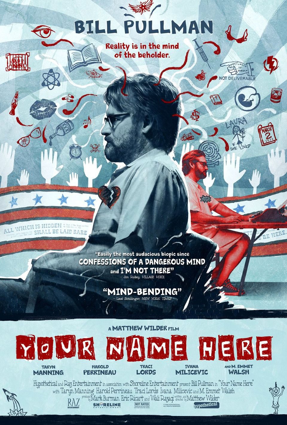 Cartel de Your Name Here - Estados Unidos