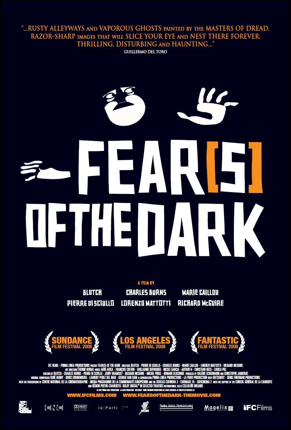 Cartel de Fear(s) of the Dark - Estados Unidos