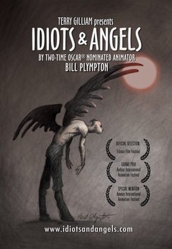Cartel de Idiotas y ángeles