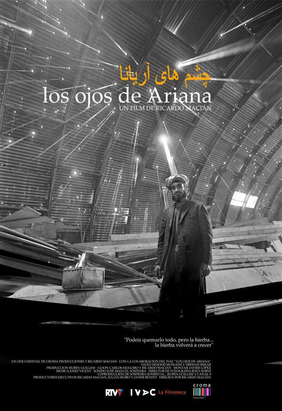 Cartel de Los ojos de Ariana - España