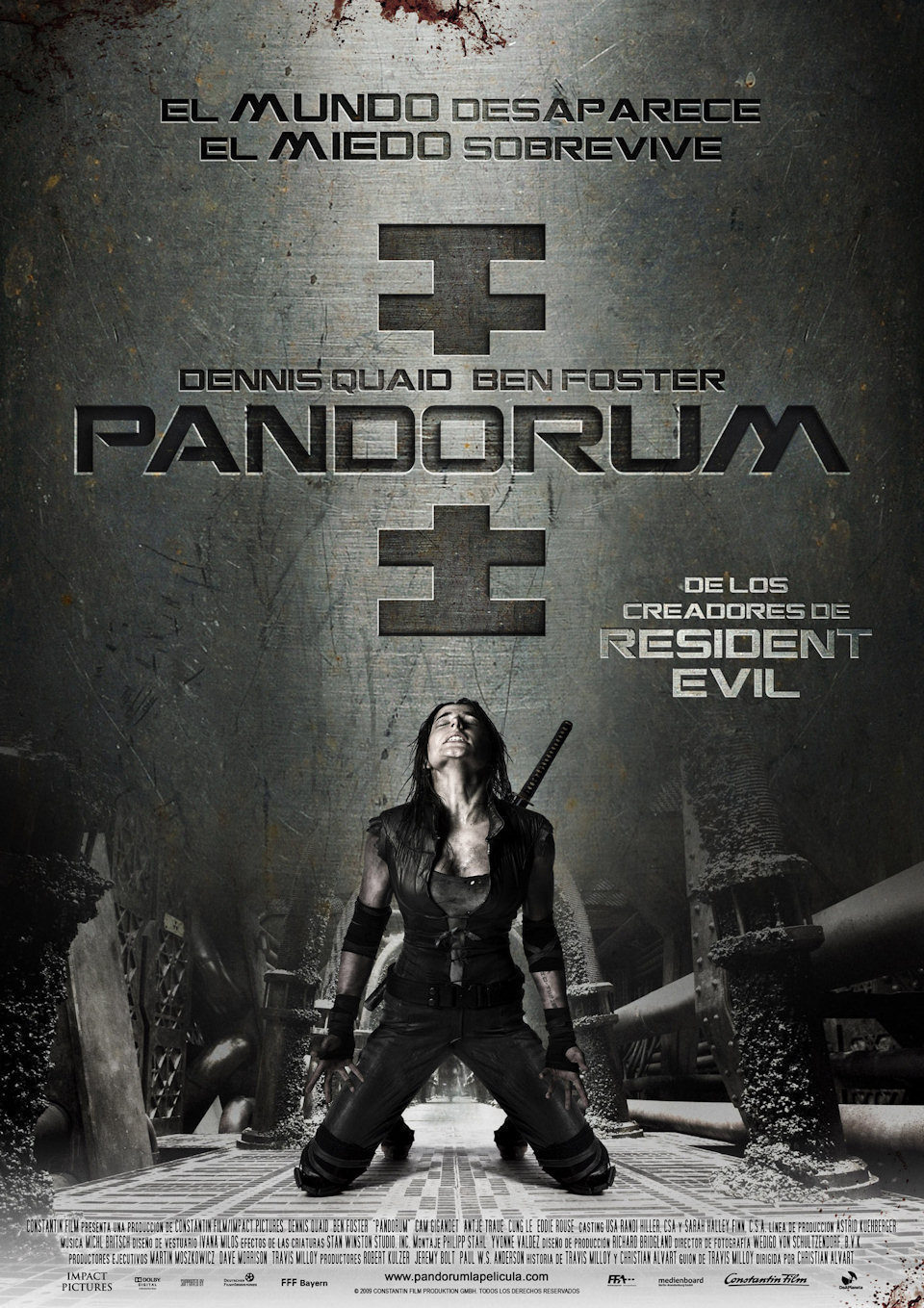 Cartel de Pandorum - España