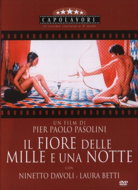 Cartel de Las mil y una noches - Italia