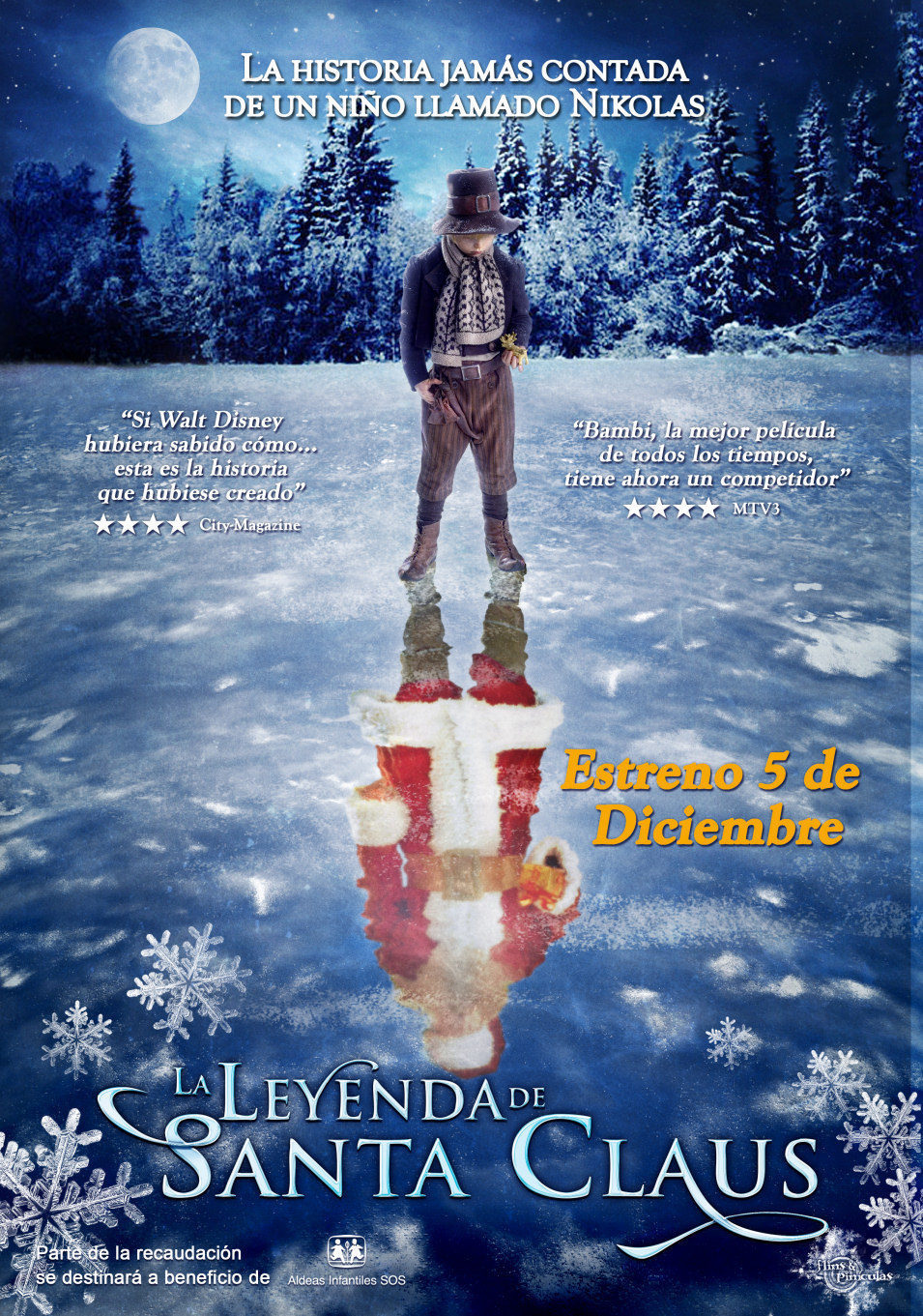 Cartel de La leyenda de Santa Claus - España