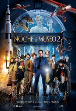 Cartel de Noche en el museo 2