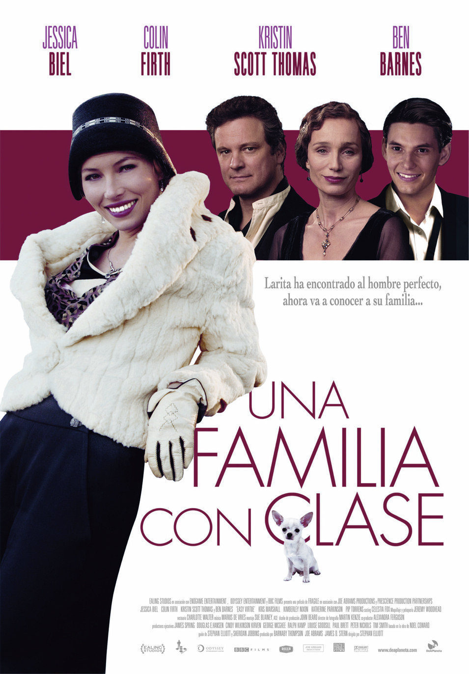 Cartel de Una familia con clase - España