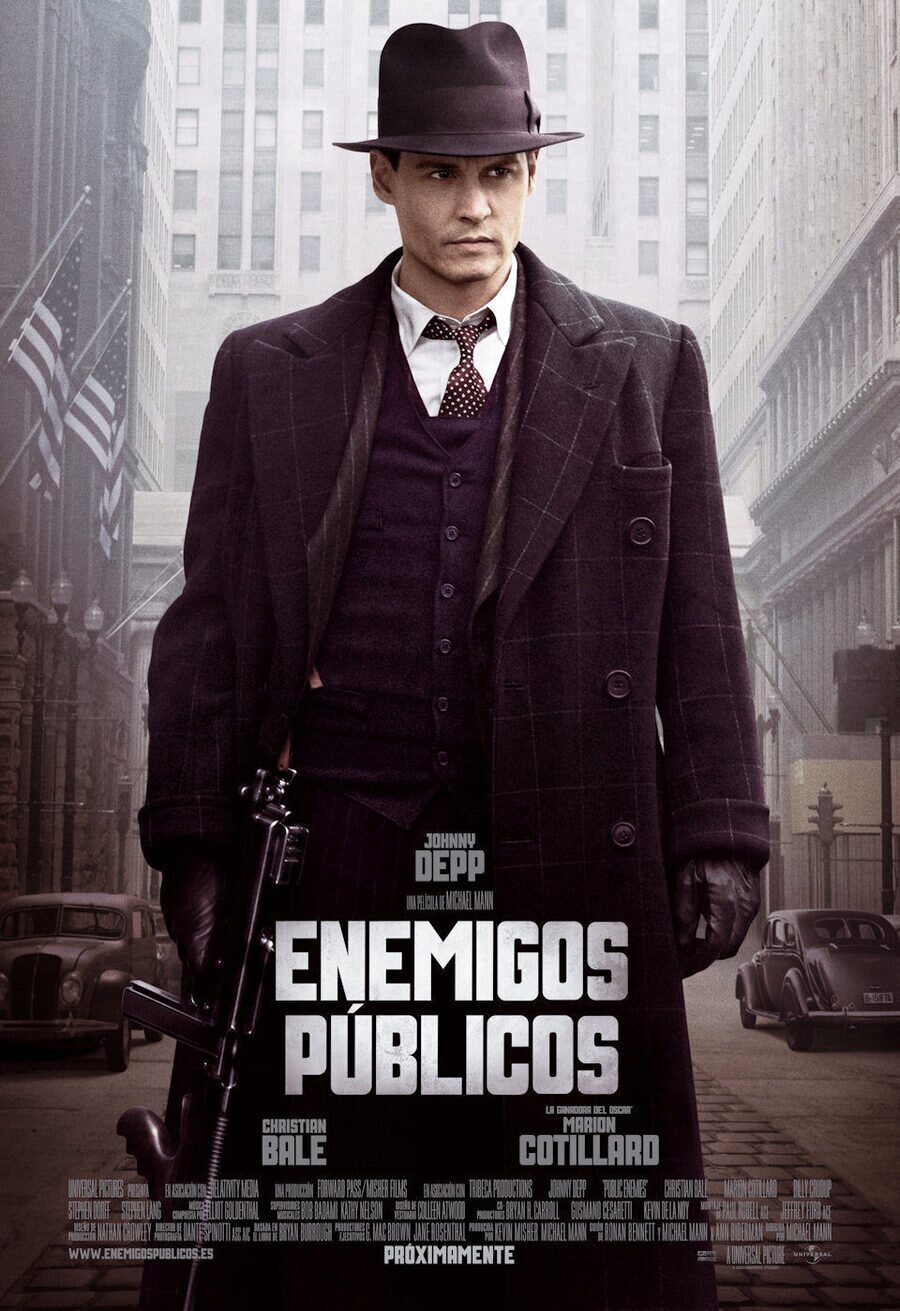 Cartel de Enemigos públicos - España