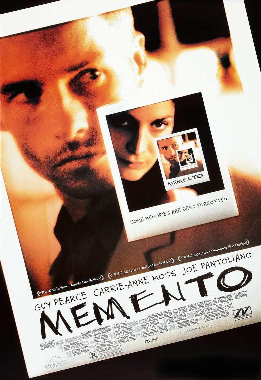 Cartel de Memento - Estados Unidos