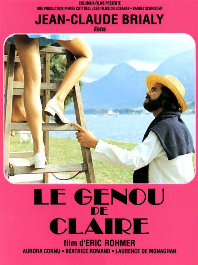 Cartel de La rodilla de Claire - Francia